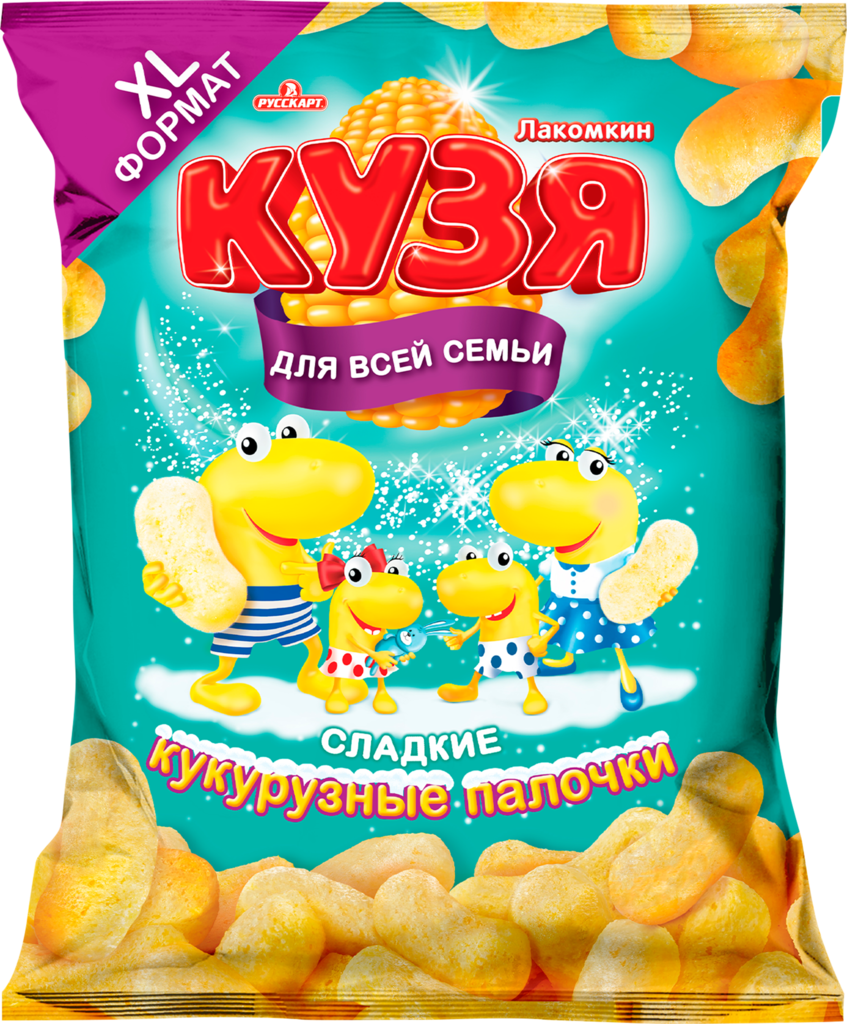 Палочки кукурузные Кузя Лакомкин XL