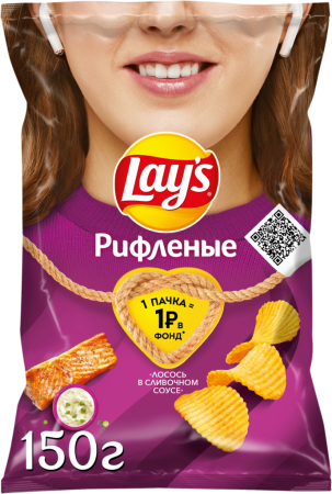 Чипсы LAY'S Сливочный лосось