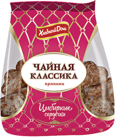 Пряники ХЛЕБНЫЙ ДОМ Имбирные